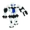 Plus-Plus Plus-Plus Robot Building Blocks Black/Blue/White 70 pc 04130 - alternate 3
